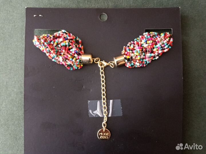 Колье из бисера
