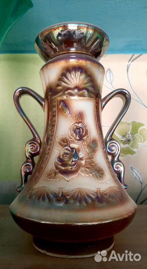 Ваза для цветов СССР красивая фарфор