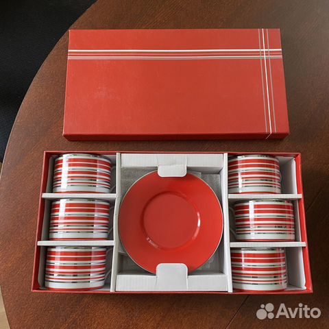 Кофейный набор на 6 персон Lefard (12 предметов)