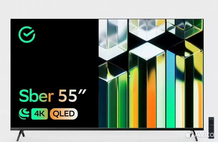 Телевизор Sber SDX-55UQ5230T, 55