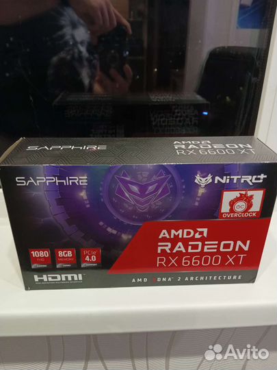Видеокарта rx 6600xt sapphire