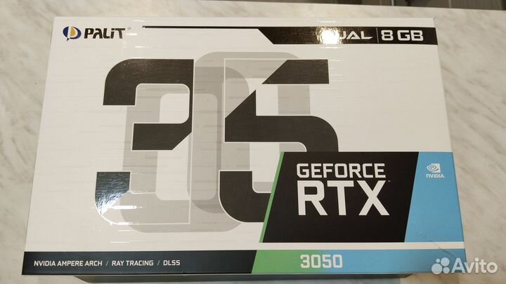 Видеокарты rtx 3050 Palit