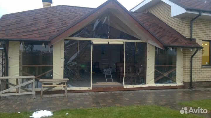 Шторы для беседки, веранды