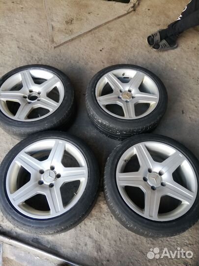 Колеса на mercedes r17 летние 5.112
