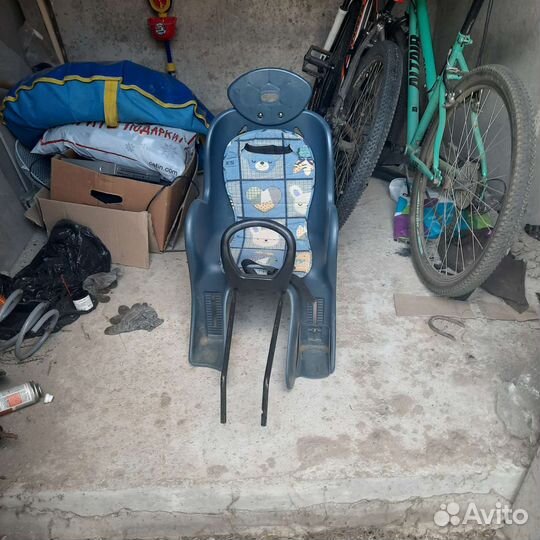 Детское удерживающее кресло на велосипед