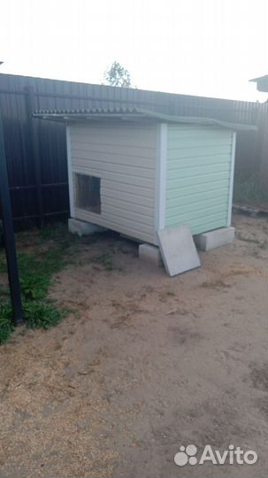 Будка для собаки утепленная