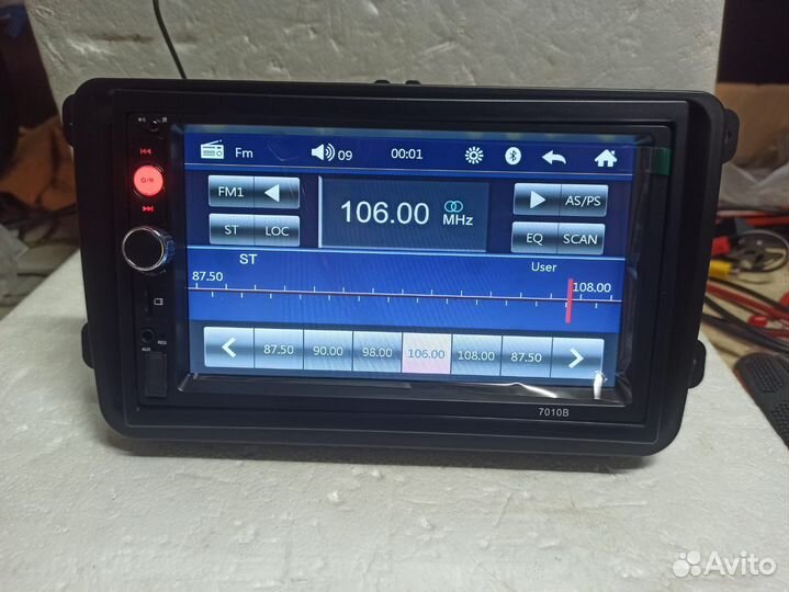 Магнитола volkswagen polo 2 din