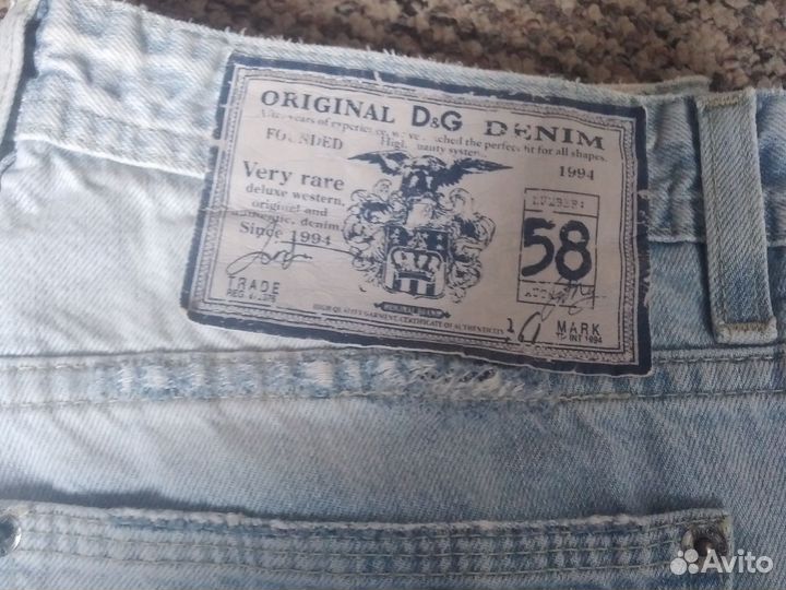 Джинсы D&G