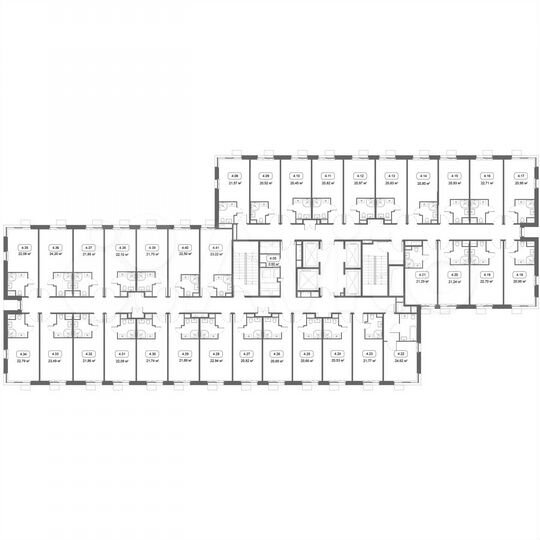 Апартаменты-студия, 20,5 м², 12/21 эт.