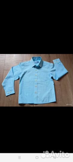 Жилет, рубашка, водолазка, брюки 122-128