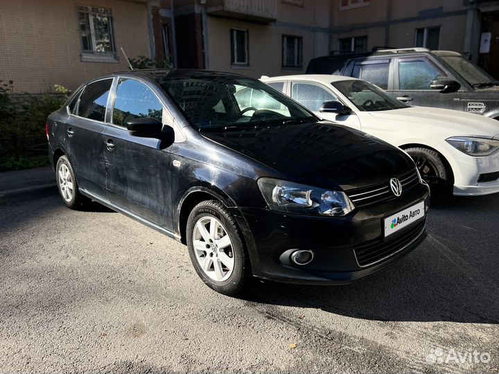 Volkswagen Polo 1.6 AT, 2012, 250 500 км