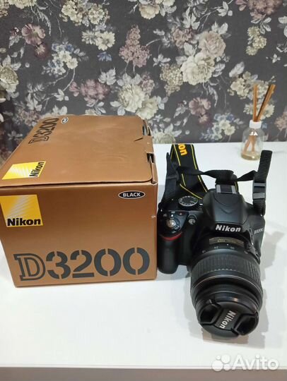 Зеркальный фотоаппарат nikon d3200