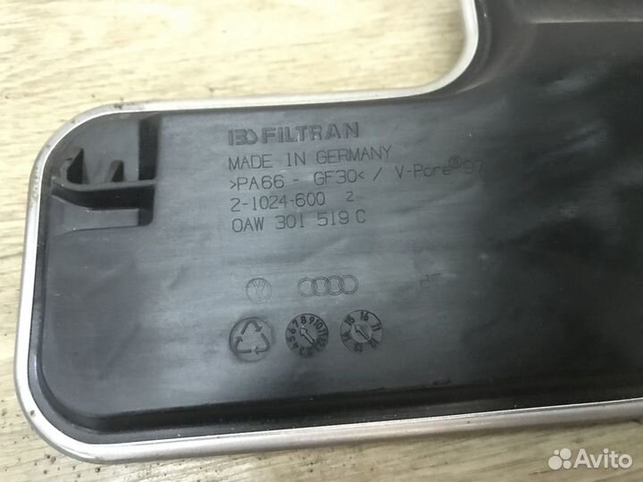 Oaw 301 519 c фильтр audi