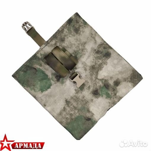 Подсумок под сброс магазинов складной мох 02