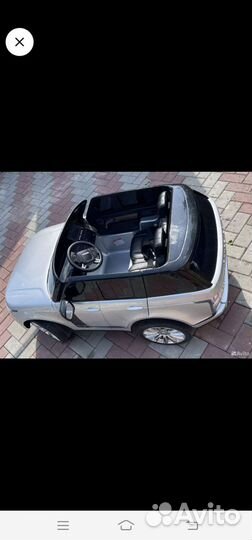 Детский электромобиль двухместный бу