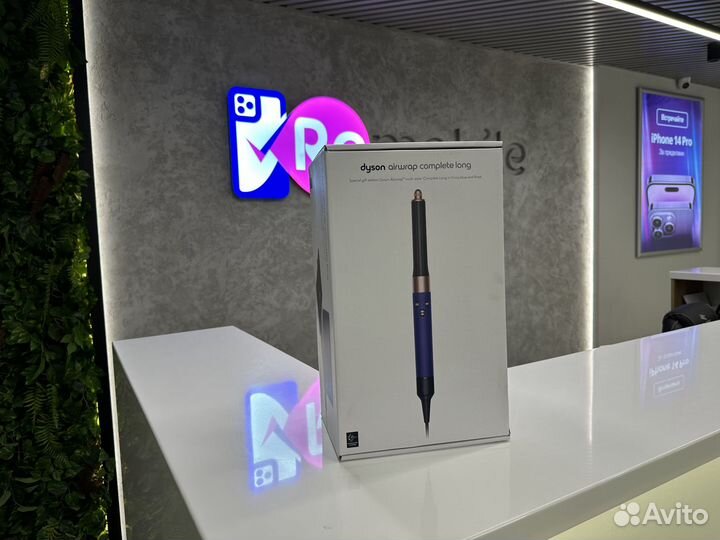 Стайлер Dyson AirWrap Complete Long HS05 Синий