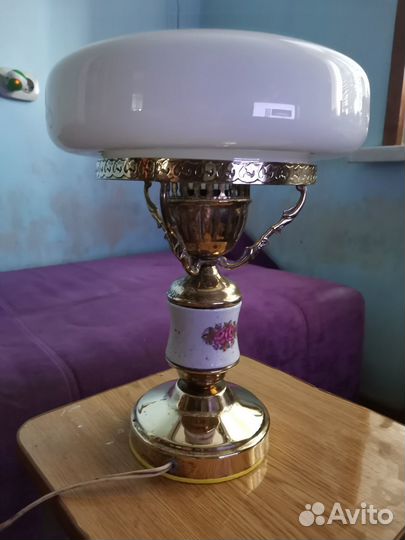 Настольная лампа СССР винтаж