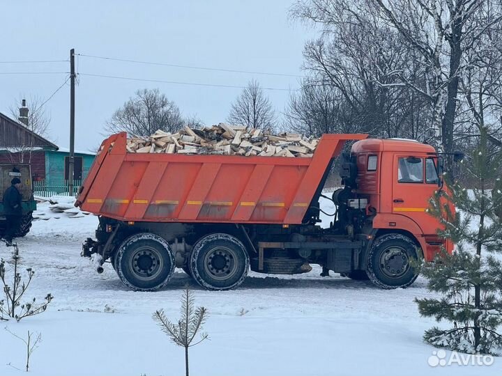 Дрова березовые колотые