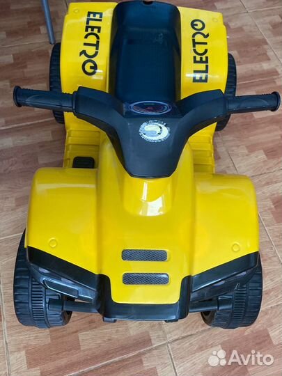 Квадроцикл детский электрический бу