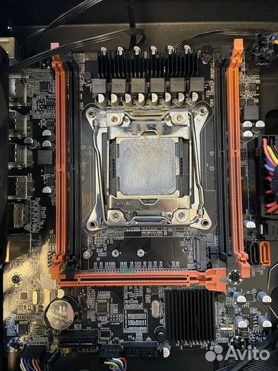 Комплект : мат.плата+проц+оператива+кулер