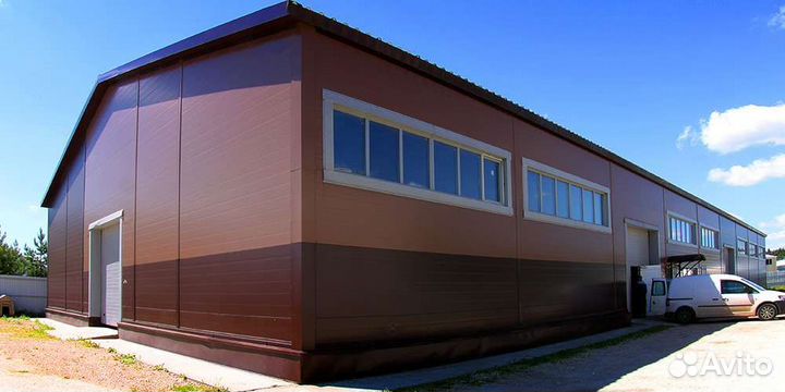 Ангар на заказ из лстк с завода