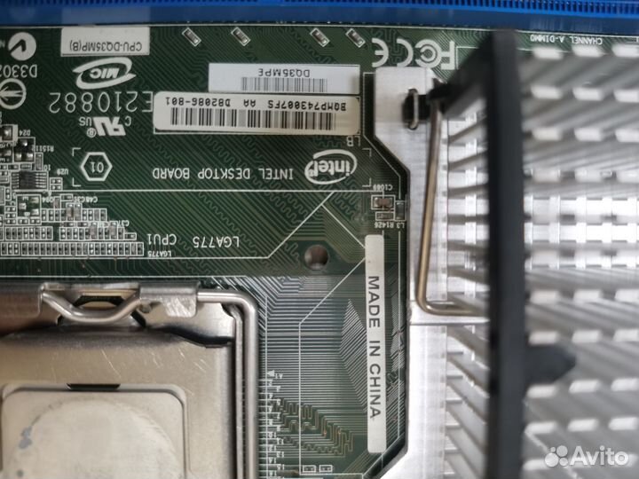 Материнская плата Intel 775 сокет
