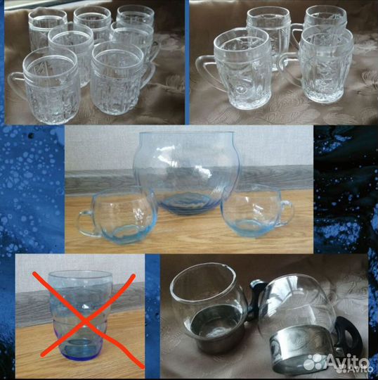 Кружки и стаканы СССР