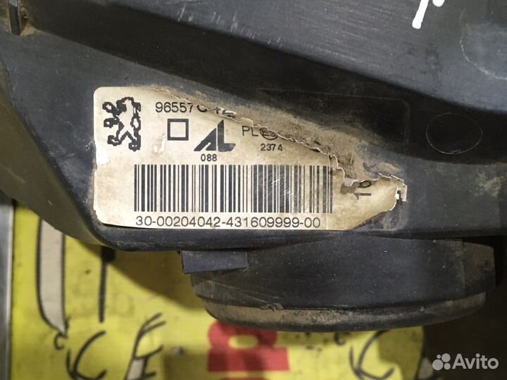 Фара Peugeot 307 рестайлинг