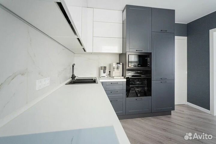 Цена за всю кухню. Серый лофт CN:038623