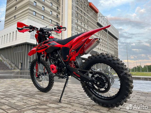 Мотоцикл эндуро FXmoto YX300 красный объявление продам