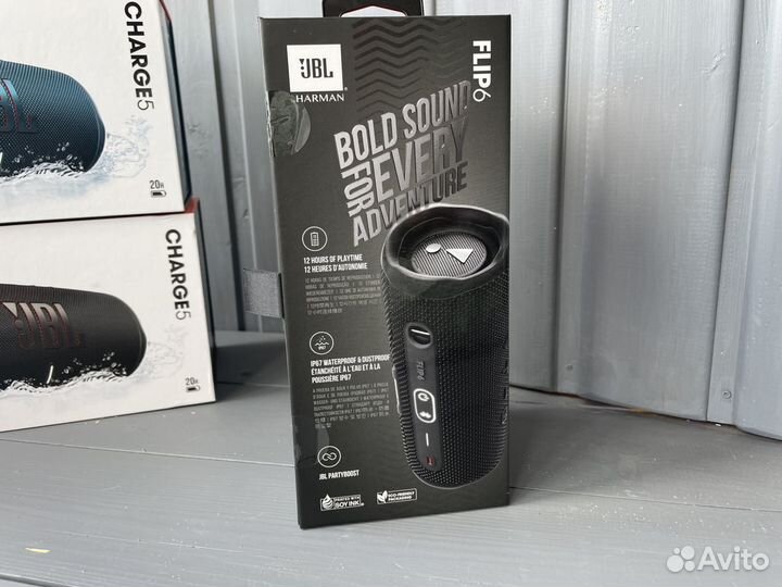 Портативная колонка jbl flip 6 оринал новая