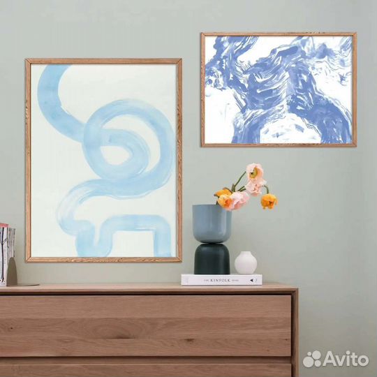 Абстрактные постеры в скандинавском стиле