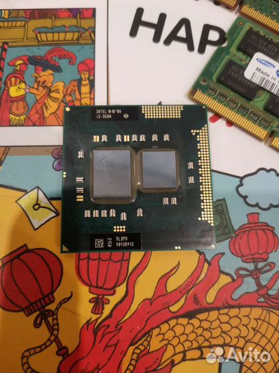 Процессор Intel core i3 350M и память DDR3