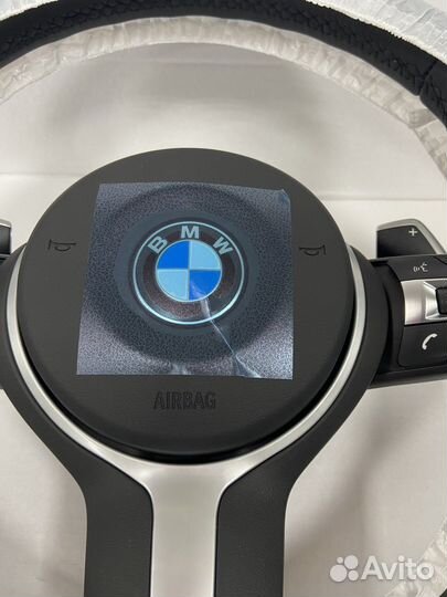 M руль F10/F06/F13 обогрев лепестки