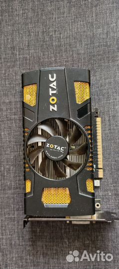 Видеокарта Zotac gtx 550 Ti 1GB 192bit DDR5