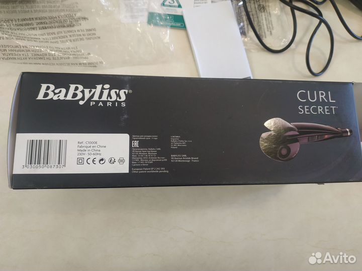 Плойка для завивки babyliss curl secret С1000У