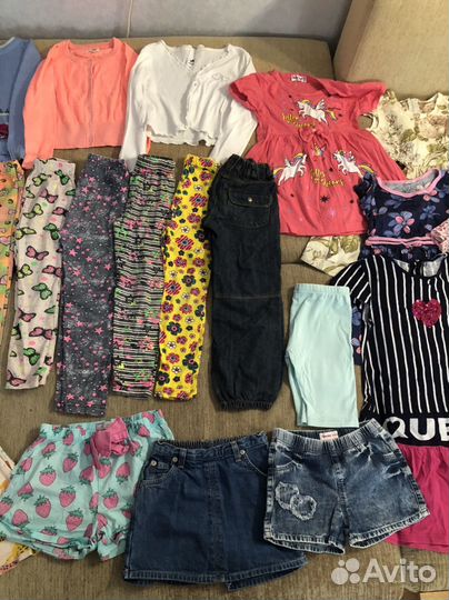Большой пакет одежды и обуви р 110-116