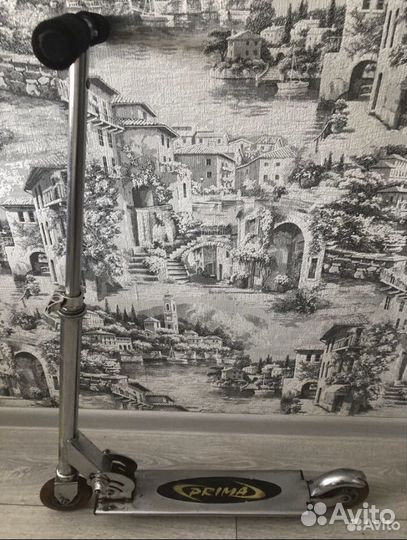 Самокат в чехле складной