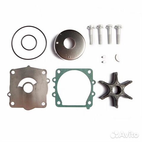 Ремкомплект помпы охлаждения для Yamaha F75-130