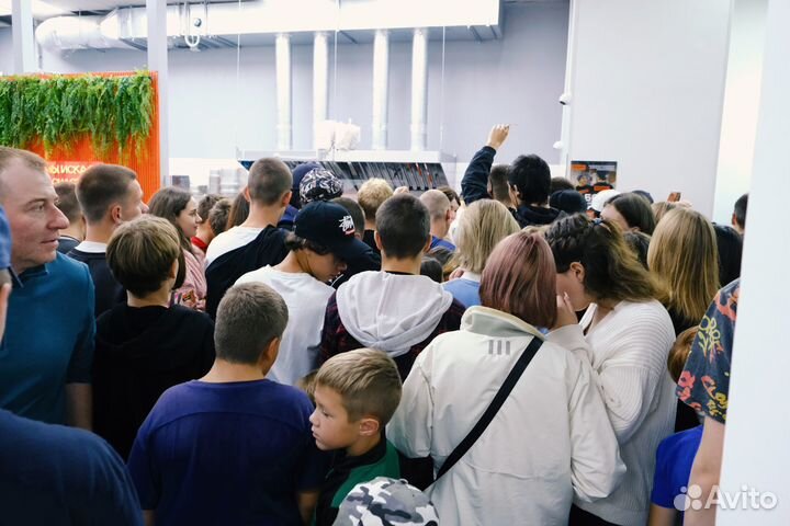 Кафе шаурма в ТЦ по франшизе Безумно