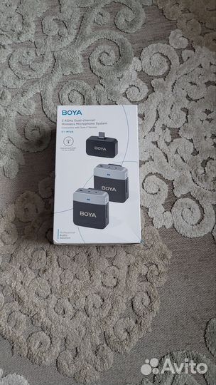 Микрофон петличный Boya by-m1v4