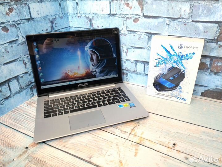 Сенсорный asus на i5/ RAM 4/ GT 740M/ SSD