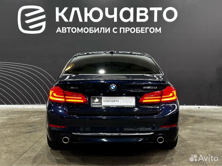 BMW 5 серия 2.0 AT, 2019, 77 800 км