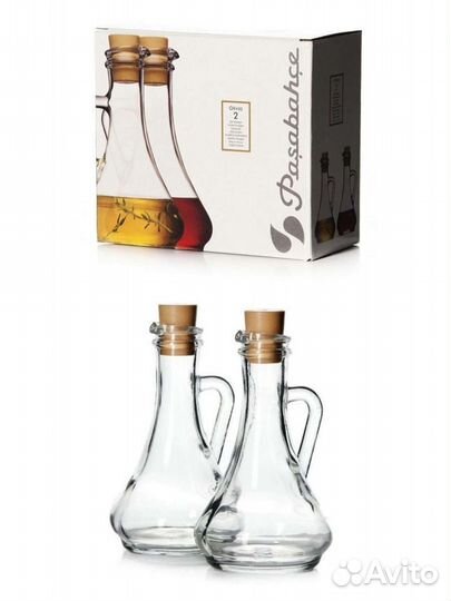Новый набор ёмкостей для масла и уксуса Pasabahce