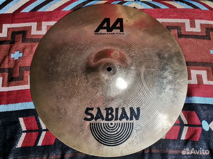 Тарелка Sabian AA 18 medium crash