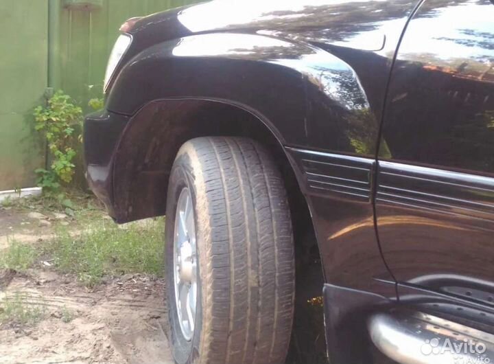 Подкрылки toyota land cruiser 100