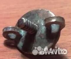 Винт и прижимная гайка дюймовые для знаков ри