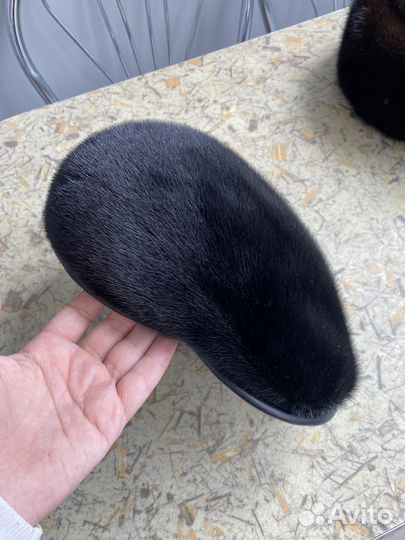 Меховая мужская кепка 62