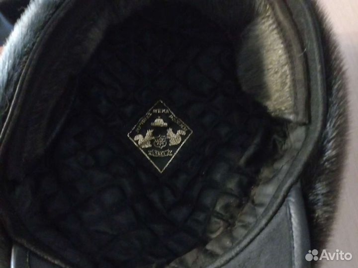 Меховая мужская кепка