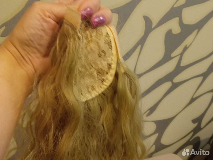 Хвост шиньон накладной